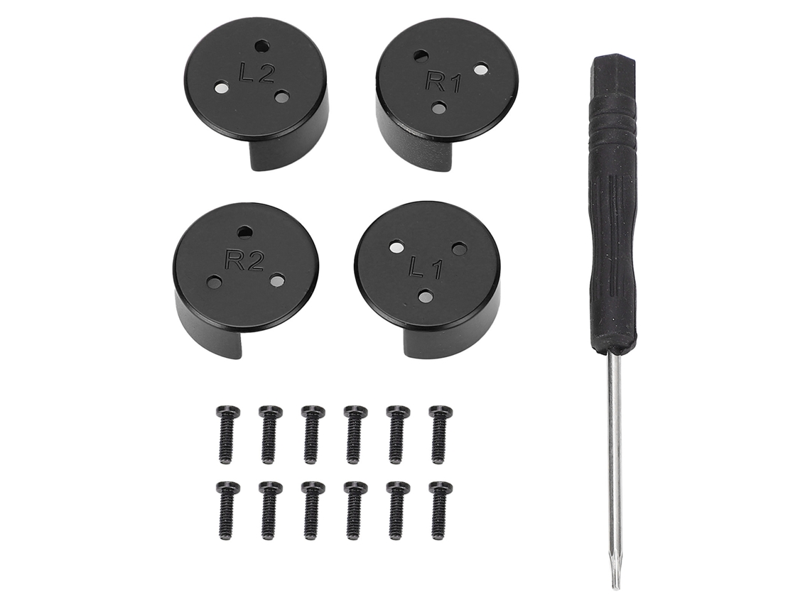 Fundas protectoras de aleación de aluminio resistentes al polvo Danu 4 para el motor del dron Avatar 2 (Negro)