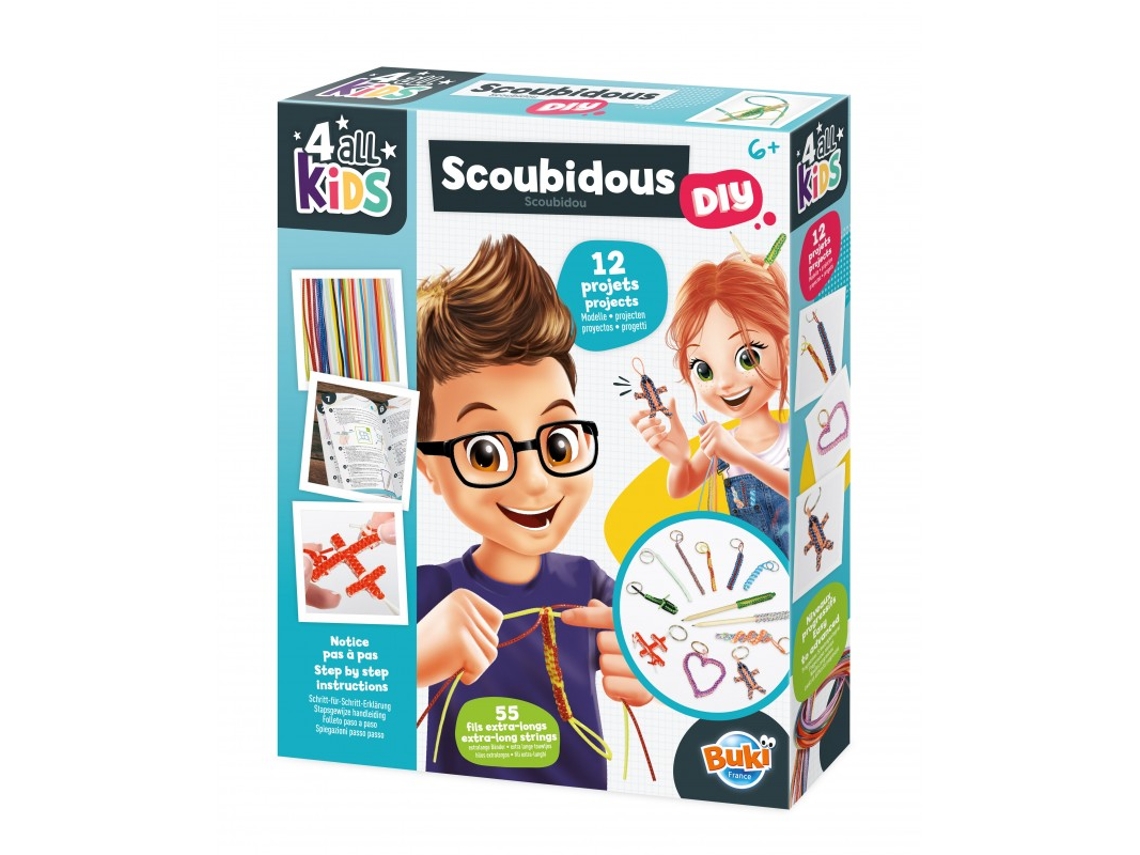 Creative Kit Scoubidous BUKI FRANCE (6 años)