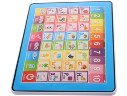 Tableta educativa para niños y niñas: juguete interactivo con pantalla táctil para el aprendizaje infantil: alfabeto, números, sonidos y letras.