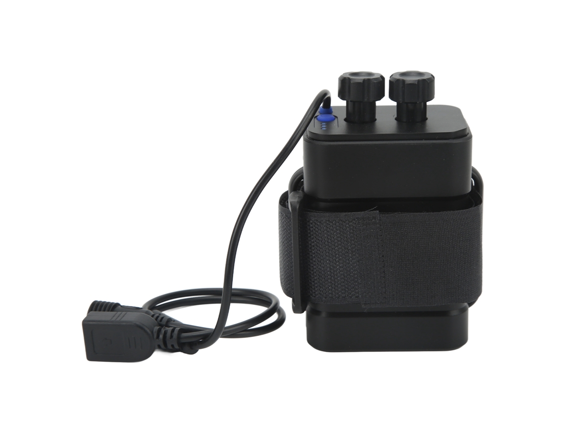 Rebe-caja De Carga De Baterías 18650 De Litio Impermeable 8.4v Para 6 Unidades Con Puertos Usb Dc Y Cable Para Camping Y Viajes Al Aire Libre