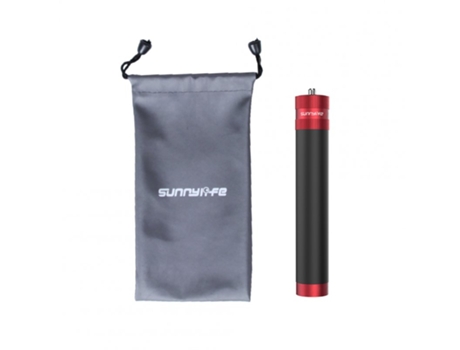 Selfie Stick Extension RodAluminum Accesorios de cámara deportiva de aleación para Gopro 9 Om4 rojo
