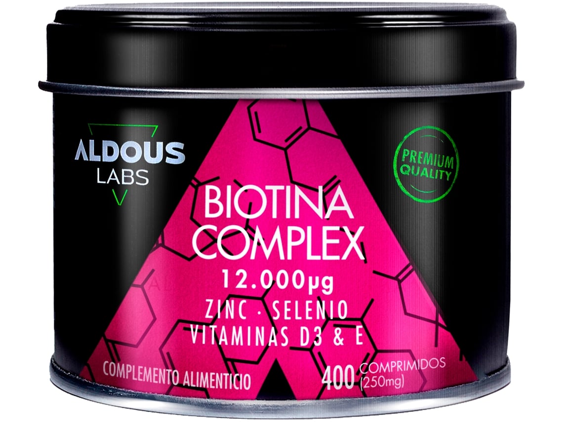 Complemento Alimentar Biotina con Zinc, Selenio, Vitamina D3 y Vitamina E