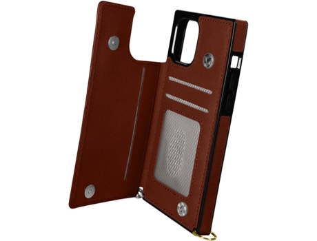 Funda Apple iPhone 12 Pro Max AVIZAR con Correa (Marrón)