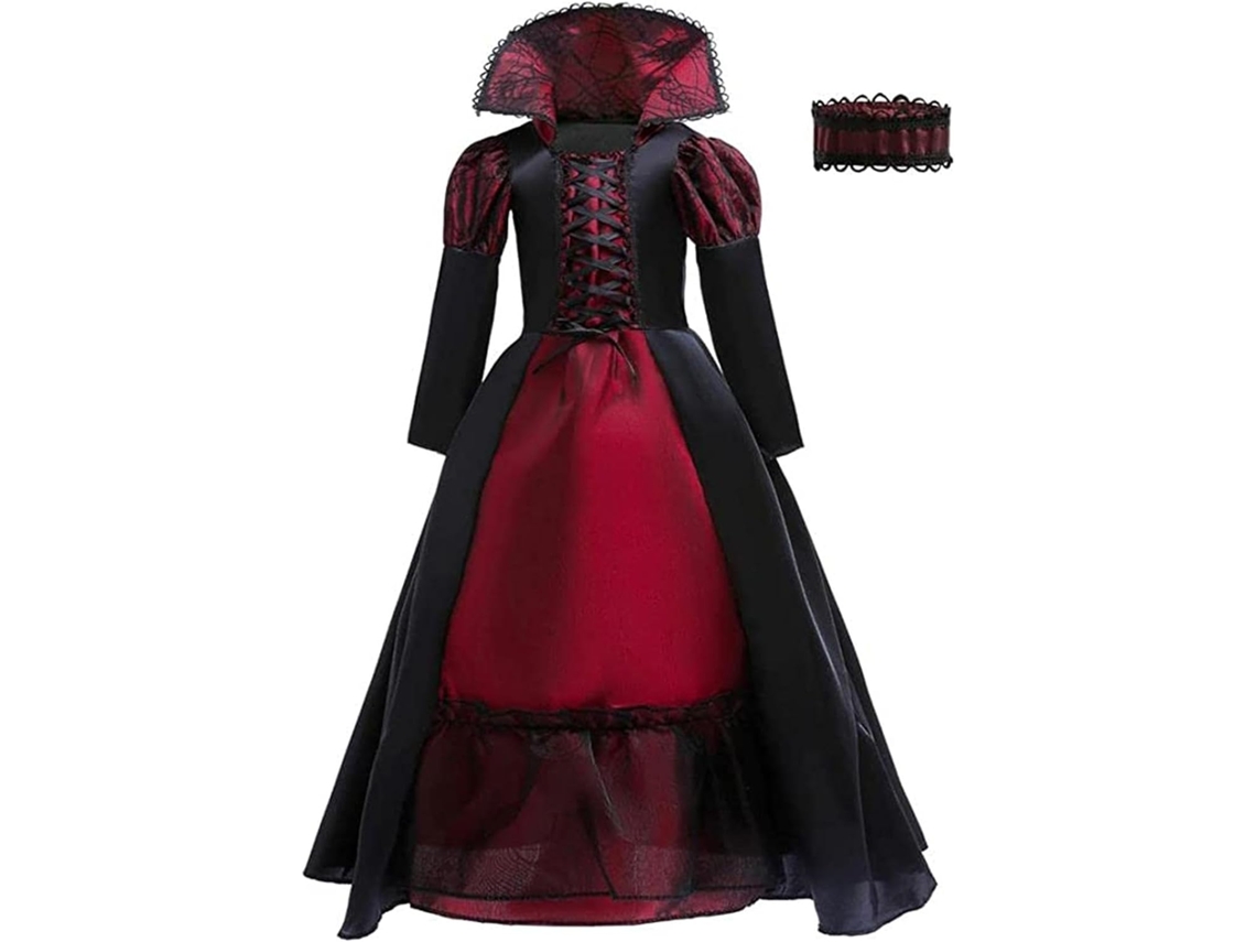 Disfraz de vampiro infantil, disfraz de Halloween para niños, disfraz aterrador para carnaval, Vayotoy