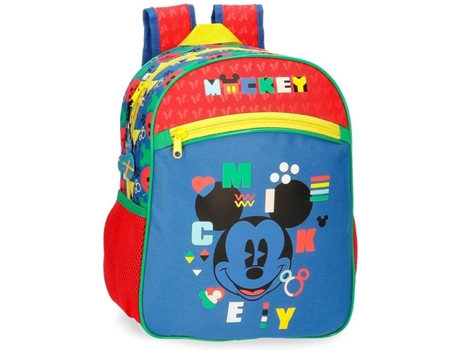 Mochila con Trolley DISNEY Mickey Shape Shifter Adaptable (Multicolor - 27 x 33 x 11 cm)