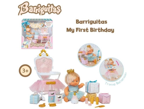 Barriguitas BARRIGUITAS Mi Primer Cumpleaños (Edad Mínima Recomendada: 2años)
