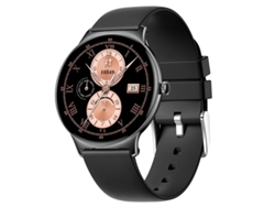 Reloj inteligente V89 con pantalla AMOLED de 1,43 pulgadas, Bluetooth, llamadas y elegante interfaz de usuario (negro)