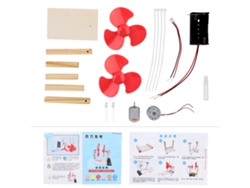 Kit De Generador Eólico Diy Para Niños Juguete Educativo 1.5v Kit De Generador De Energía Único