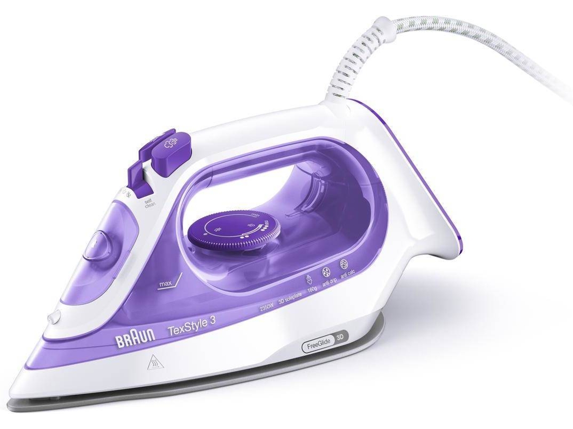 Plancha de Vapor BRAUN SI3042VI (Chorro vapor: 160 g/min - Suela: Inox)