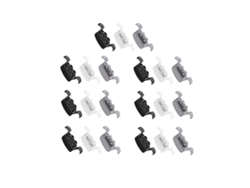 Organizador De Cables Para Electrodomésticos De Cocina 21 Piezas Negroblancogris
