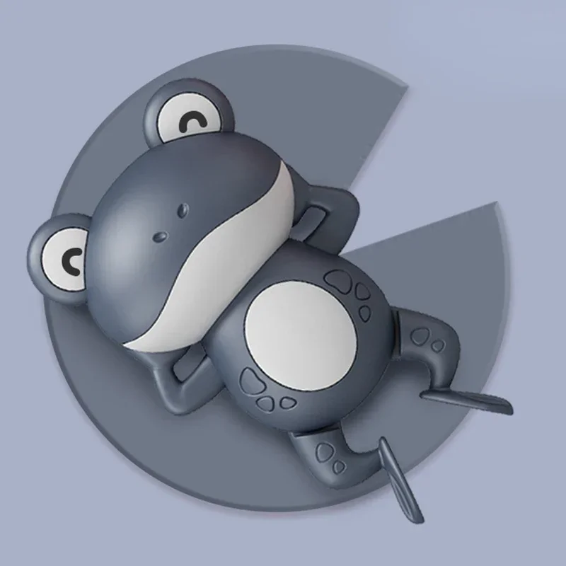 Juguete De Baño Para Bebés (rana Azul)