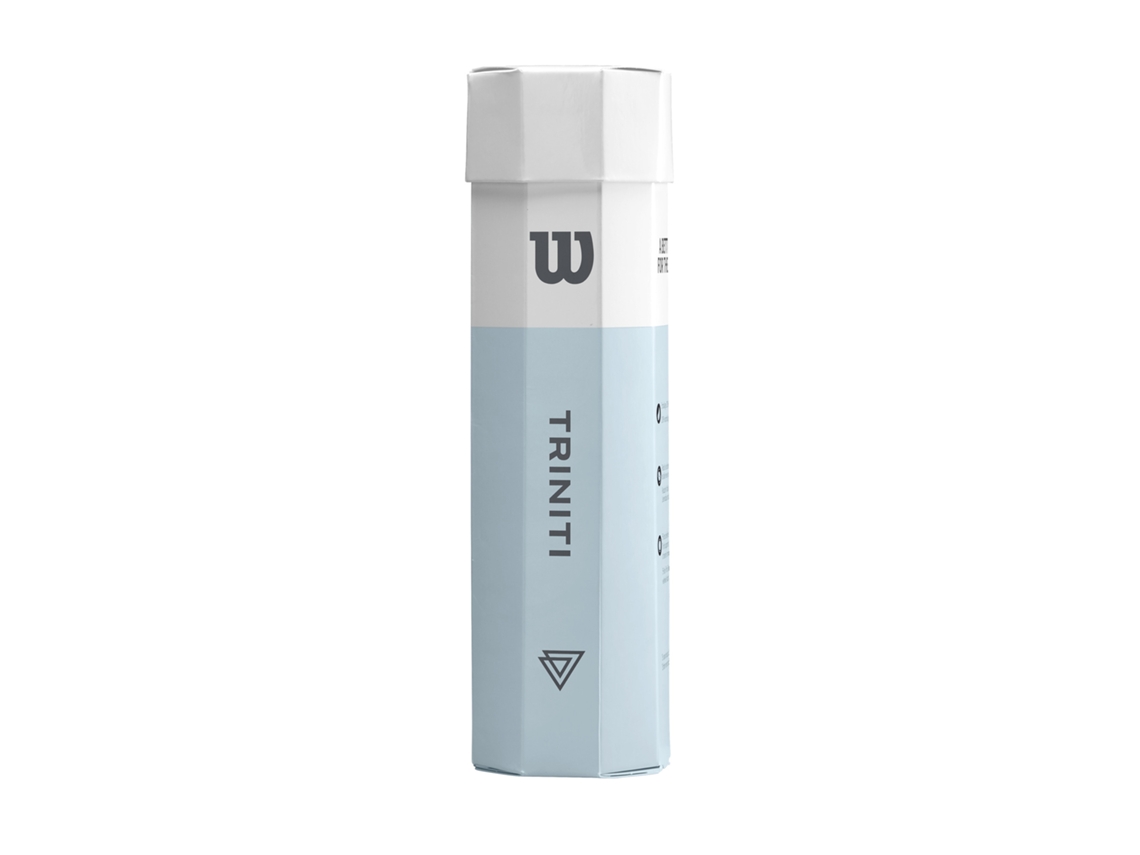 Juego de 4 pelotas de tenis WILSON Trinit