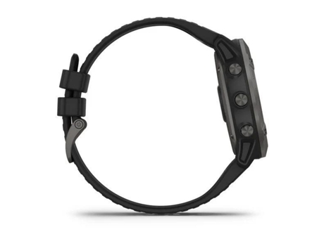 Reloj deportivo GARMIN Fénix 6X Pro Sapphire (Bluetooth y Wi-Fi - Hasta 21 días de duración de la batería - Negro)