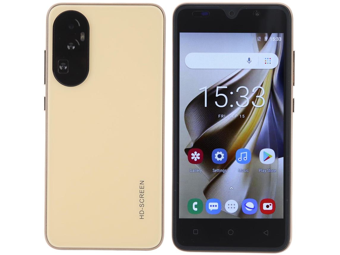 Smartphone YIZHOOD Rino10 3G Android 12.0 (5.0Inch - 4GB - 32GB - Oro)