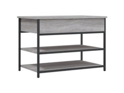 Banco zapatero gris exclusivo de Sonoma Maison, 70 x 42,5 x 50 cm