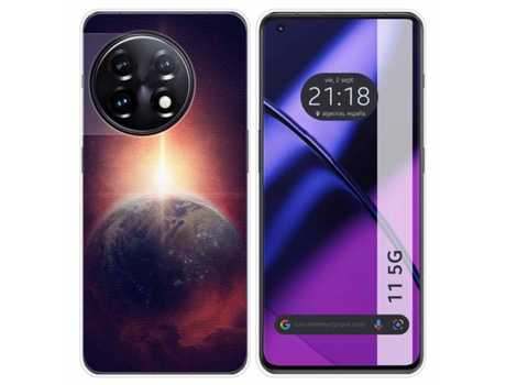 Funda Silicona para Oneplus 11 5G diseño Tierra Dibujos