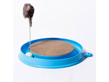 Almohadilla Para Rascar Para Gatos Juguete Para Gatos Rascador De Cartón Juguete Interactivo Para Gatos Postes Para Rascar Rascador ELKUAIE