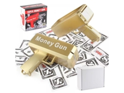 Pistola de dinero Super Spray Gold Shooter para celebraciones y eventos épicos