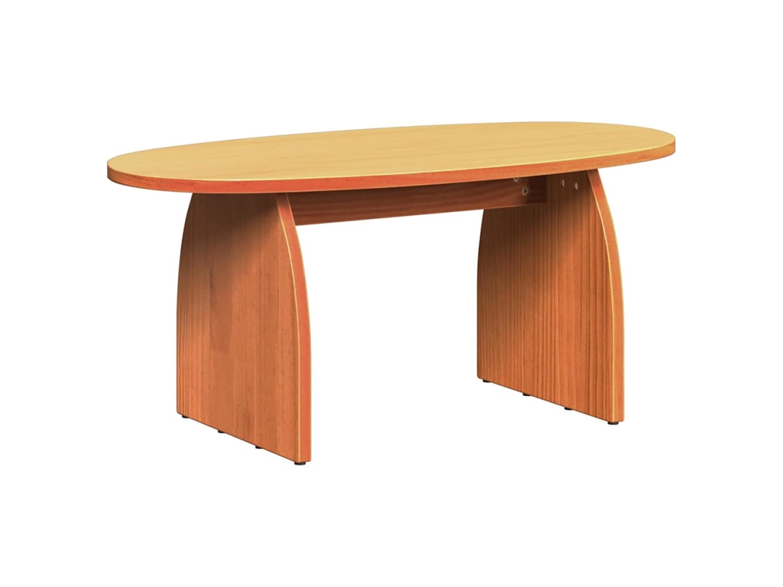 Mesa de centro, marrón cera, 80 x 40 x 35 cm, MAISON EXCLUSIVE
