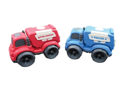 Coche LEXIBOOK Policía y Bomberos (Edad Mínima Recomendada: 3 años)