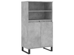 Aparador alto en gris cemento MAISON EXCLUSIVE en derivados de madera (60x36x110 cm)