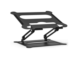 Soporte ajustable para portátil (apto para portátiles/tabletas) - Negro