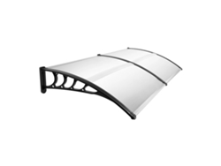 Cubierta, Material PC/PP, Dimensiones 200 x 90 x 24 cm, Capacidad de carga 15 kg/m², Protección UV 95, Rango de temperatura 30 a 180 °C (OEM)