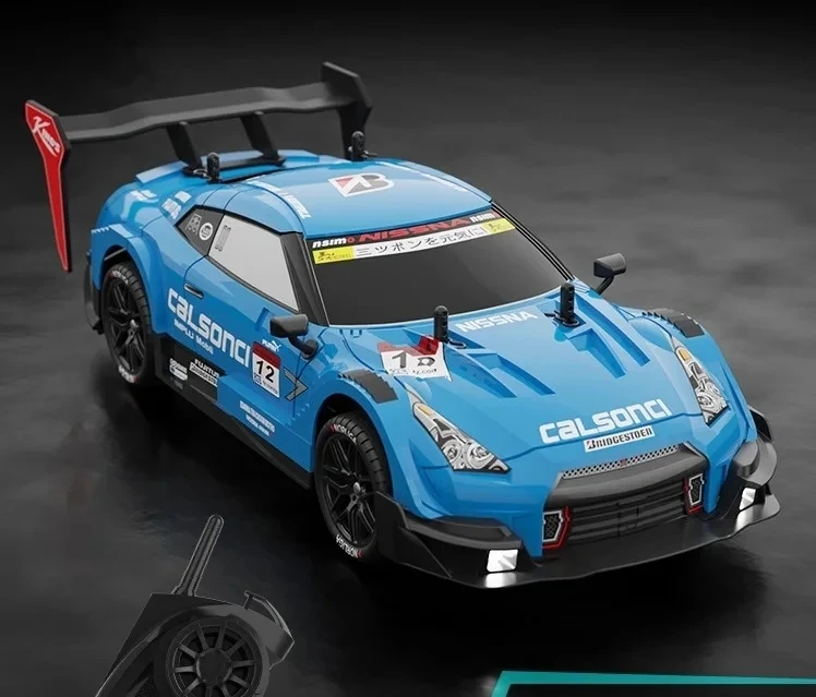 (azul) Coche De Carreras De Derrape Con Control Remoto De 2,4 G, Todoterreno 4x4, Campeonato, Coche De Control Remoto