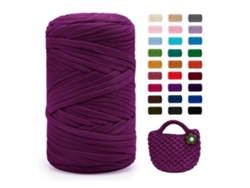 Hilo De Ganchillo Digitallab 120 M/400 G 100 % Poliéster, Morado