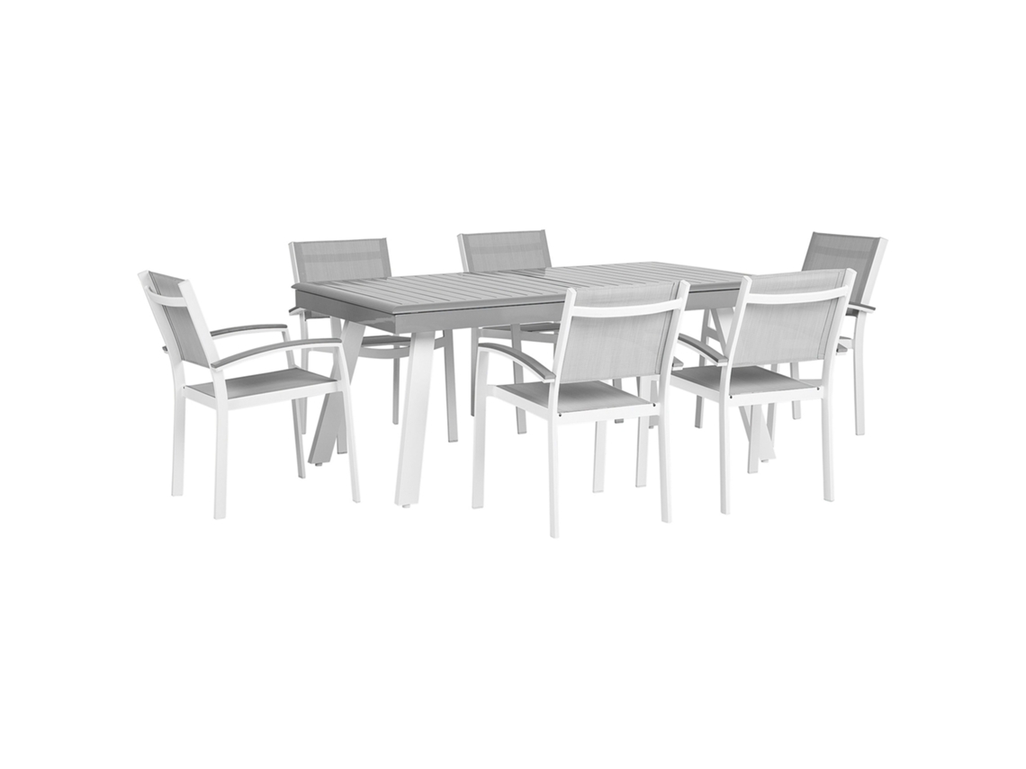 Conjunto de Jardín 151152 (Gris - Aluminio -100x255x86 cm)
