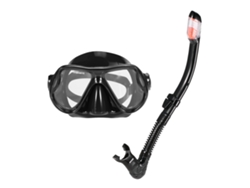 Conjunto de máscara y tubo de buceo para adultos 2026, lentes de vidrio templado antivaho para hombres y mujeres.