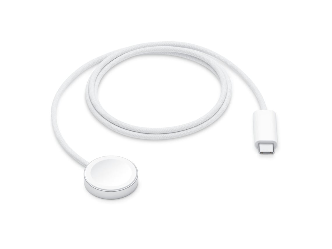 Cable de Carga APPLE USB-C Magnético (Blanco - 1 m)