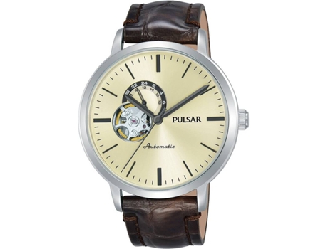 Reloj PULSAR Hombre (Piel - Marrón)