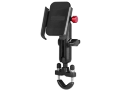 Soporte Para Teléfono De Motocicleta (sin Carga, Manillar Negro)