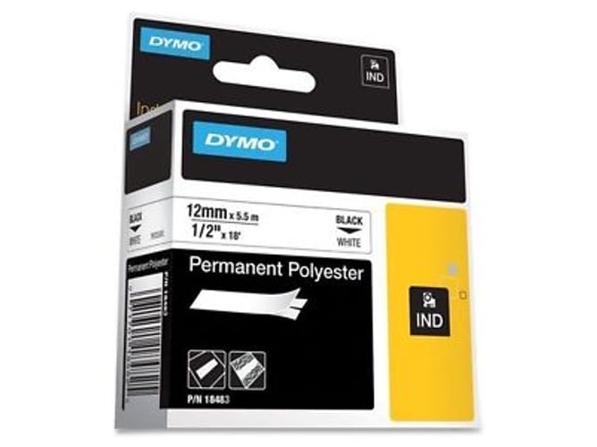 Cinta Etiquetas DYMO ID1-12 Blanco 18483A