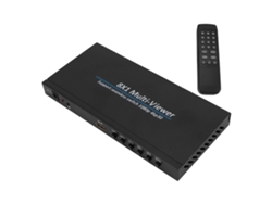 HDMI multipantalla 8x1 (4K 30 Hz, 6 modos de visualización)