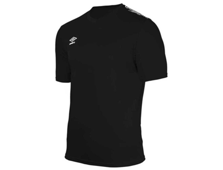 Camiseta de Hombre para Fútbol UMBRO Baikal Negro (L)