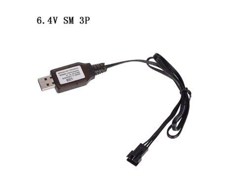Compatible-6.4v/7.4v Charger Li-i Sm-3p Rc Toys Remote Control Positive Portable Usb style1
