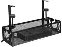 Organizador De Cables Para Debajo Del Escritorio Para Una Gestión Y Almacenamiento Discretos De Los Cables.
