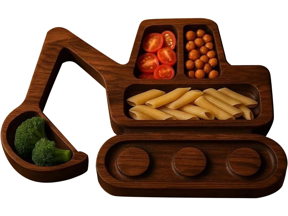 Tabla de delicatessen genérica, tabla de quesos con forma de vehículo, bandeja de madera para Gokoco