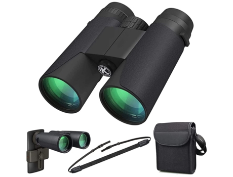 Binoculares monoculares con zoom 100 Binoculares para adultos Binoculares de visión nocturna para exteriores Negro-Negro YIZHOOD