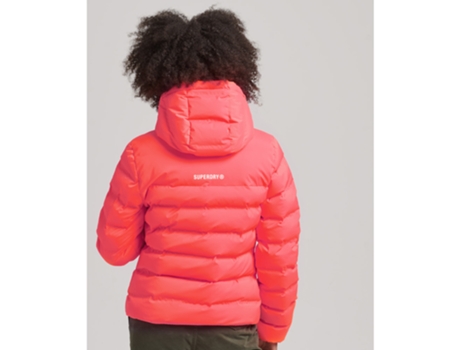 Abrigo para Mujer SUPERDRY (XS - Poliéster - Multicolor)