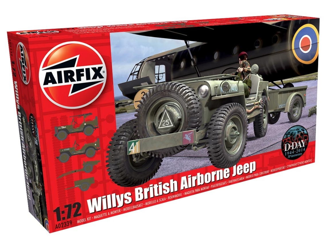 Military car model AIRFIX car (8 anos)