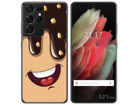 Carcasa Samsung Galaxy S21 Ultra 5G TUMUNDOSMARTPHONE Dibujos Multicolor