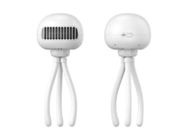 Ventilador Portátil Silencioso Con Carga Usb De 4000 Mah*