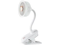 Ventilador De Escritorio Usb Mini Ventilador Eléctrico Portátil Con Clip Mano Recargable Por Silencioso Para
