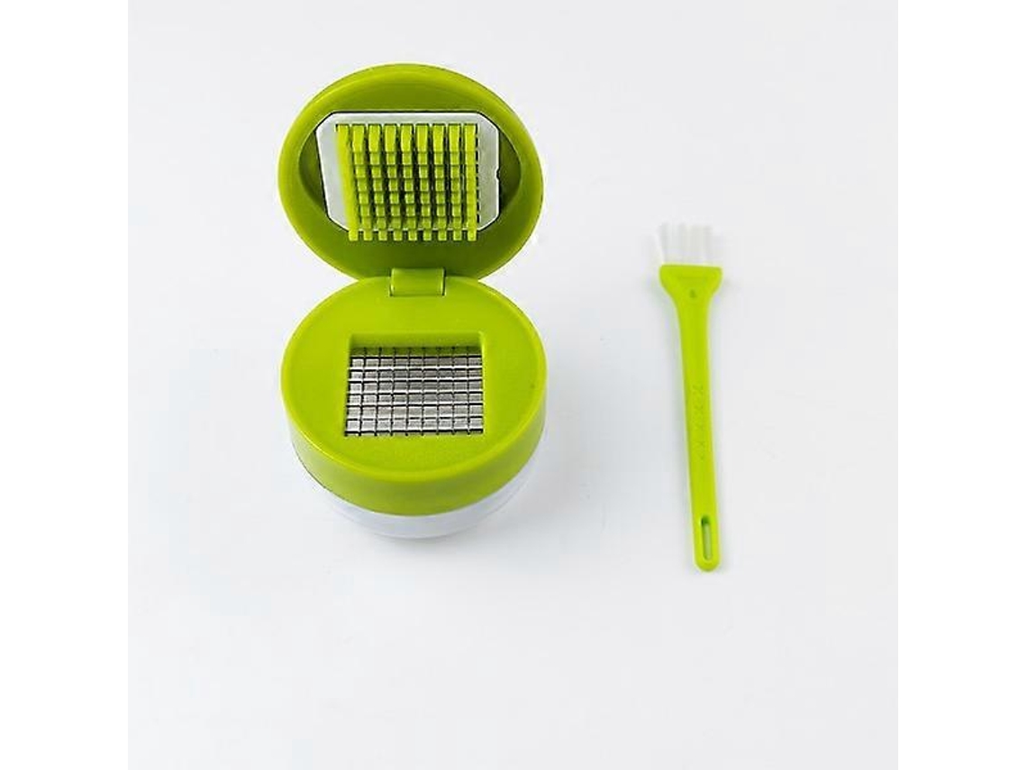 Prensa de ajos manual con pelador de silicona y cepillo de limpieza. Tritura ajo y jengibre sin esfuerzo. Rosewell