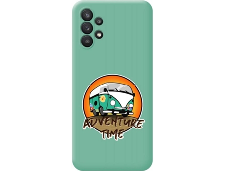 Carcasa Samsung Galaxy A32 5G TUMUNDOSMARTPHONE Adventure Time Verde