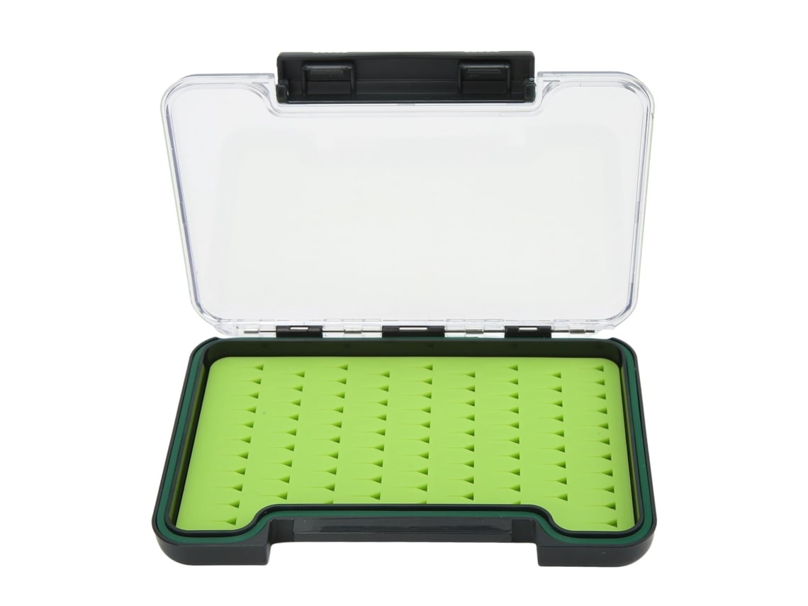 Danu26-caja De Mosca Para Pesca Voladora Portátil Transparente Resistente Al Agua Y Golpes Accesorio De Pesca 96x17x140mm