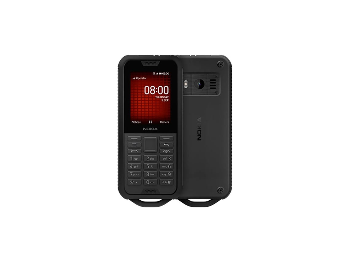 Smartphone NOKIA 800 Tough (2.4'' - 512 MB - 4 GB - Negro)